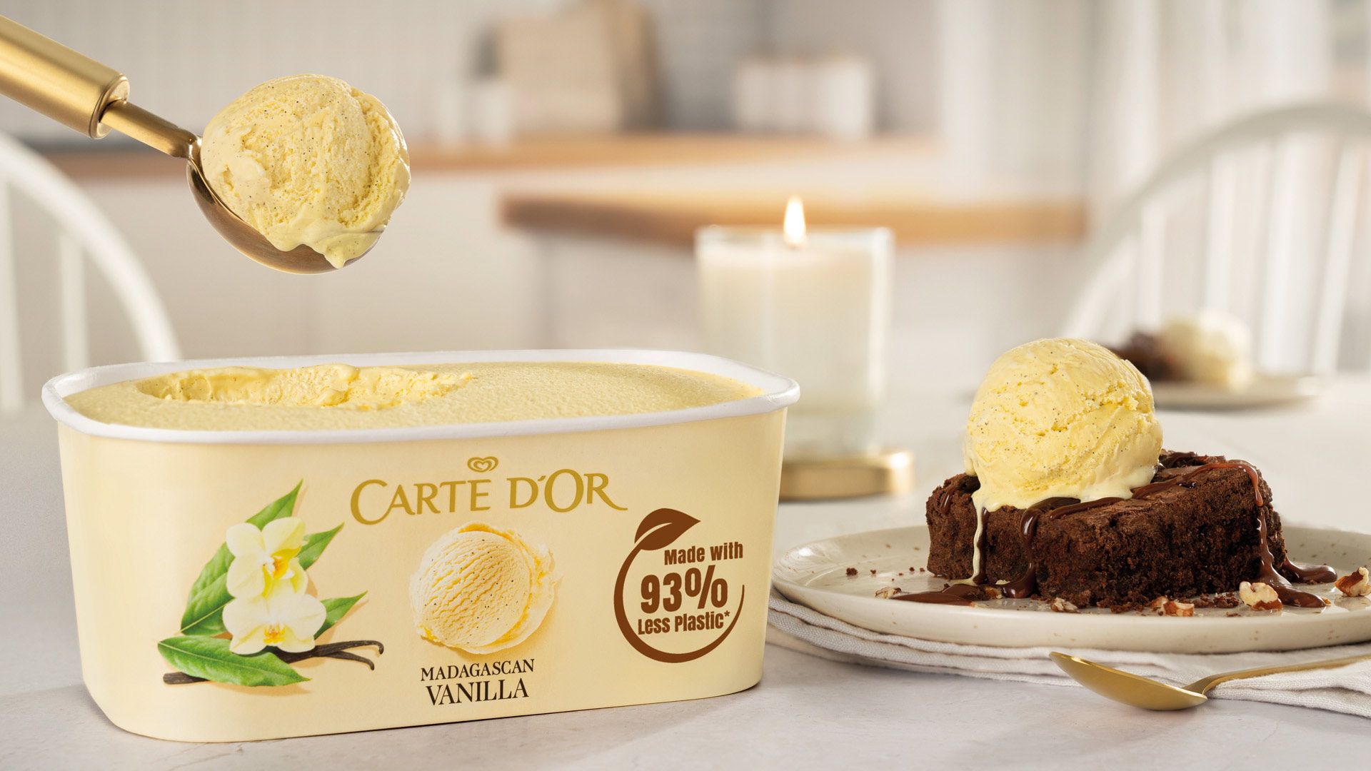 We’re introducing paper tubs for our Carte D’Or ice cream Unilever