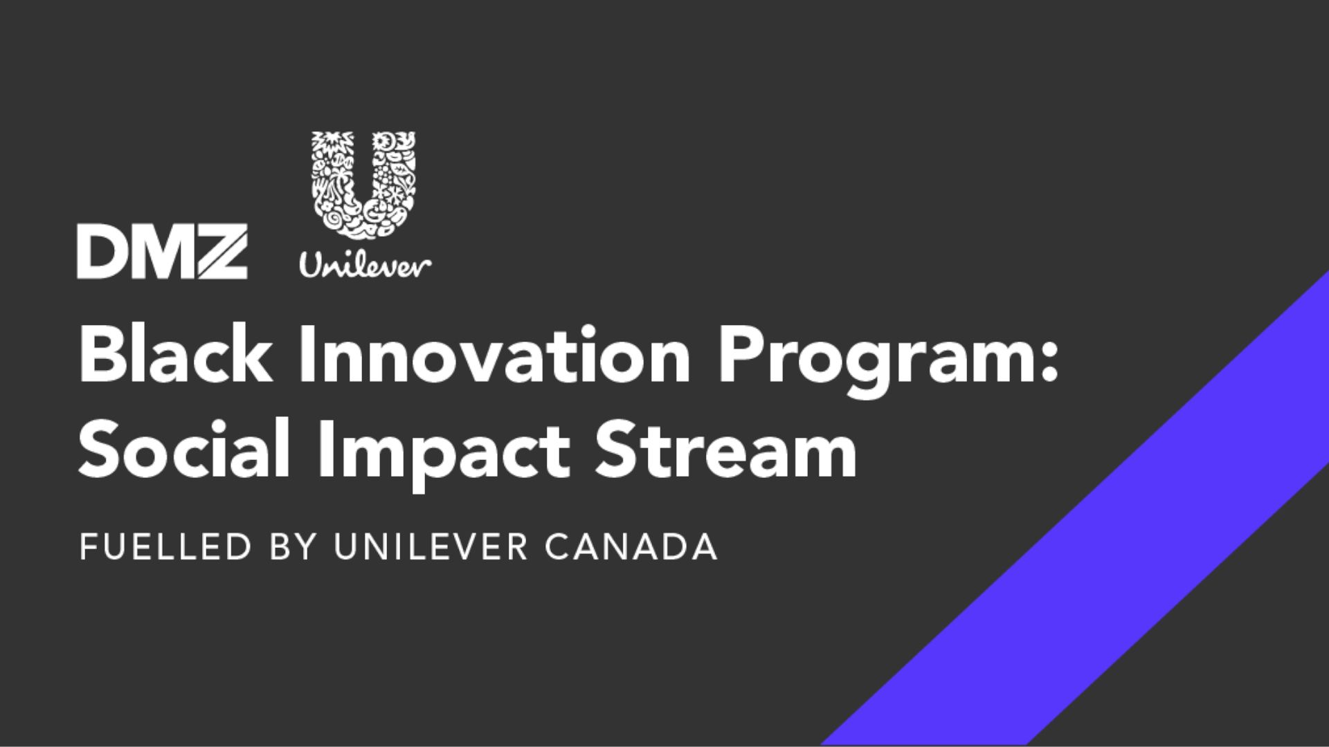 Unilever Canada funds incubator supporting Black social entrepreneurs