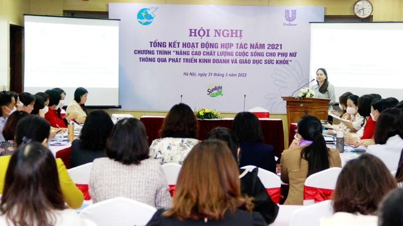 Trung ương Hội Liên hiệp Phụ Nữ Việt Nam và Unilever Việt Nam tổng kết chương trình hợp tác về phụ nữ