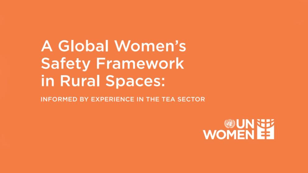 Front cover of document A Global Women’s Safety Framework in Rural Spaces