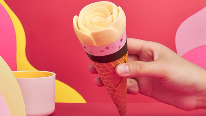 Cornetto “Premium Rose” Ice Cream