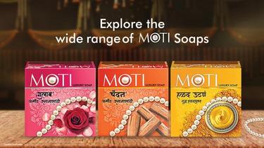 Moti Luxury bath soap product range