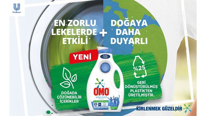 En zorlu lekelerde etkili, doğaya daha duyarlı yeni OMO