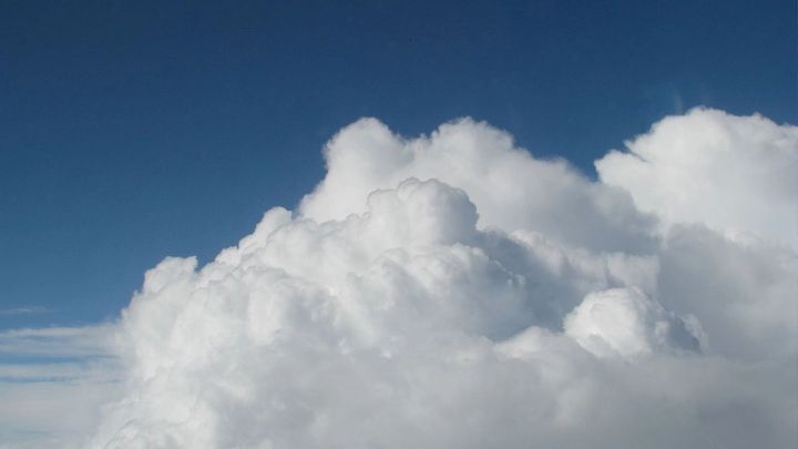Clouds and blue sky