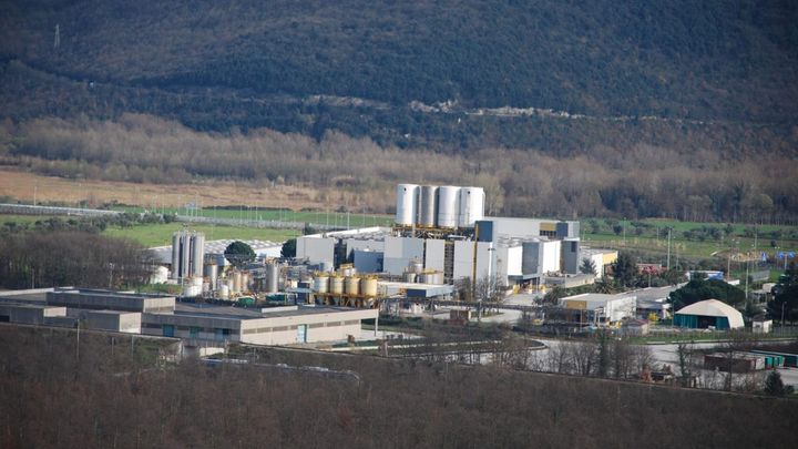 Panoramic view of a Unilever factory
