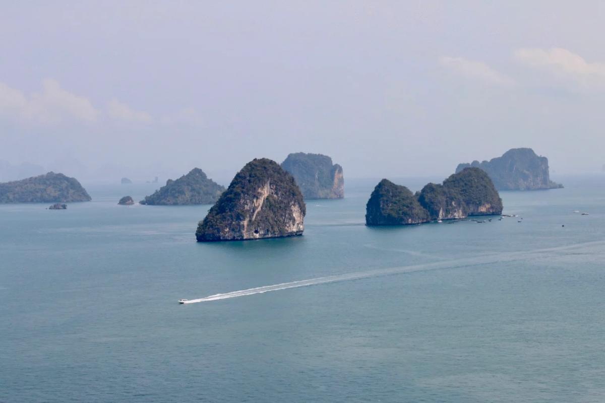 Phang Nga Bay facing Cape Kudu Hotel. Photo Credit: RGS
