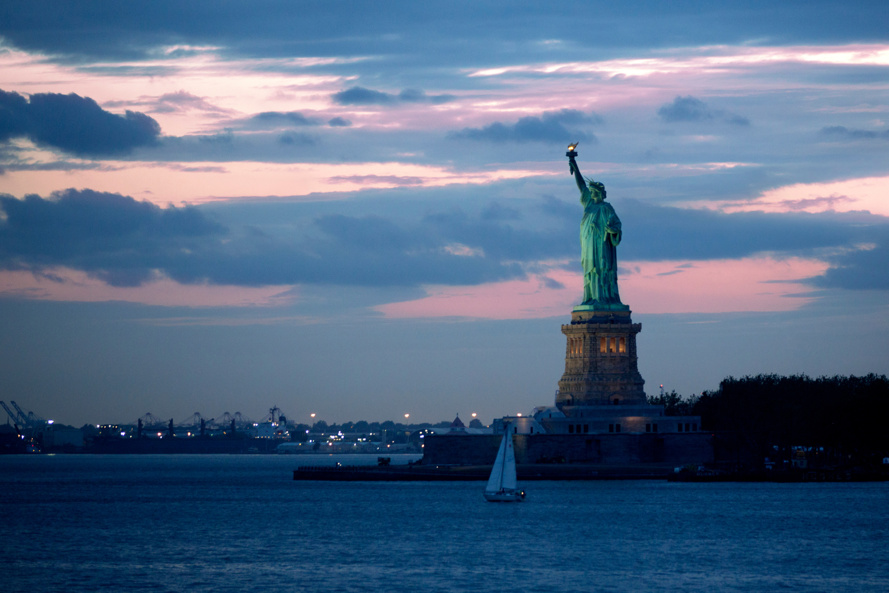 Frihetsgudinnen i New York