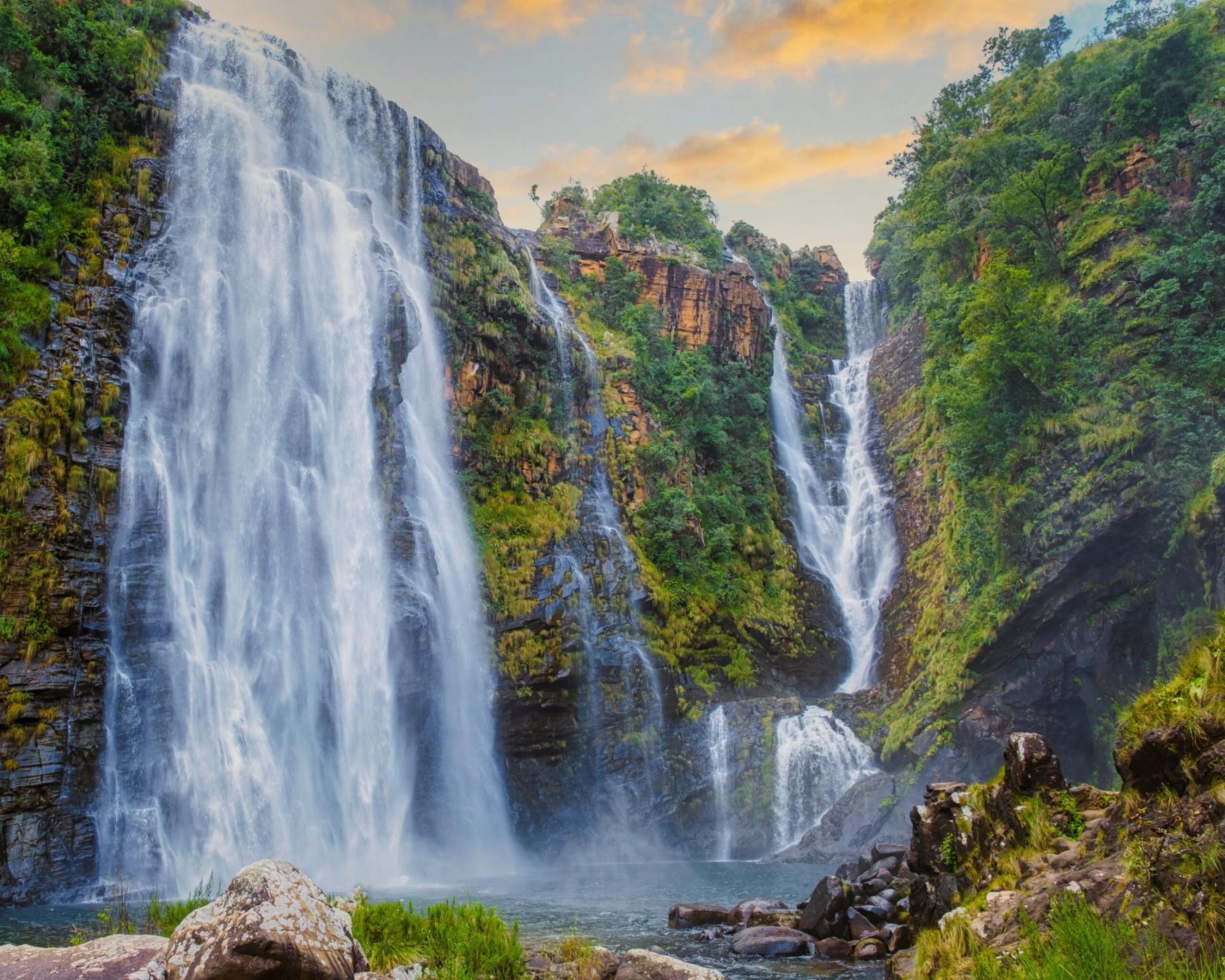 Natur og store landskap i Afrika