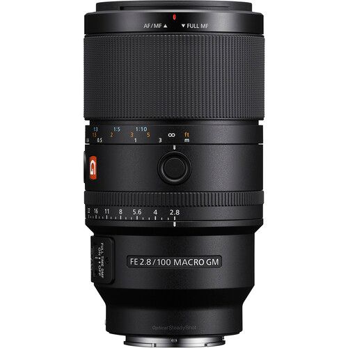 Sony FE 100mm f/2.8 Macro GM Lens (Sony E)