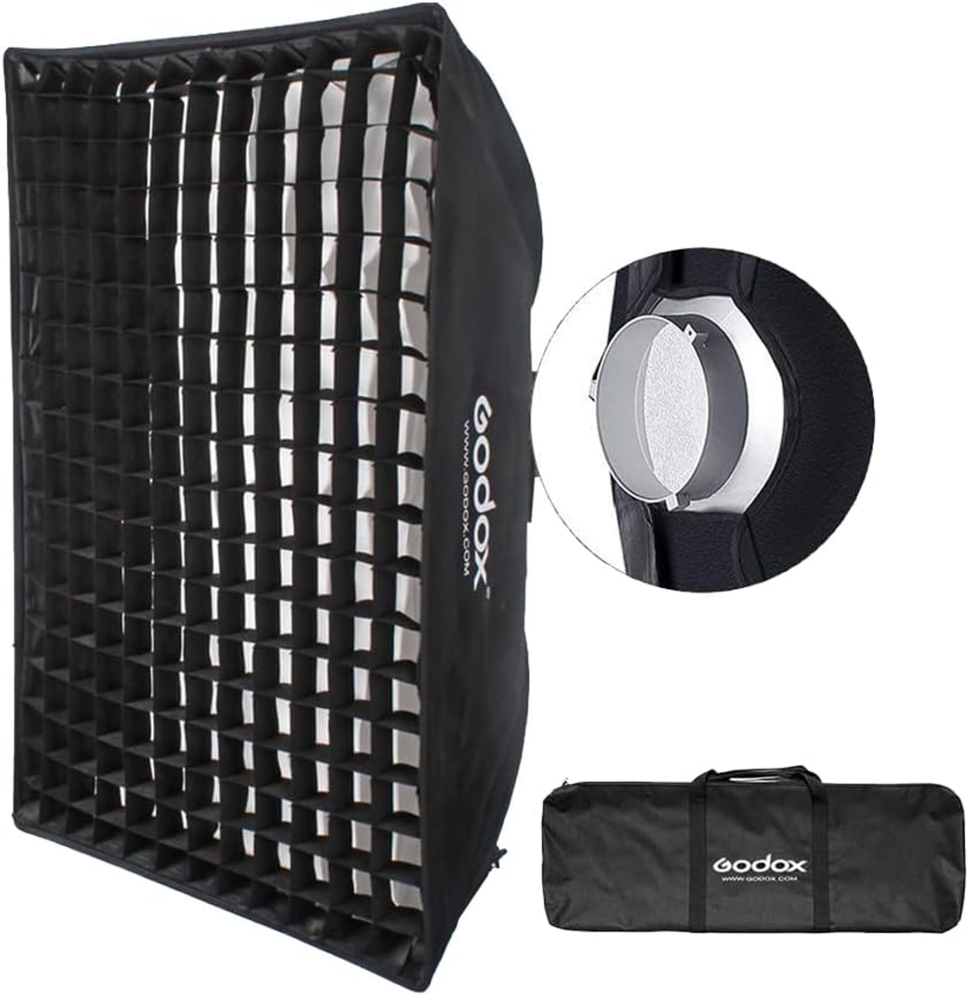 Godox 80x120 softbox+grid
