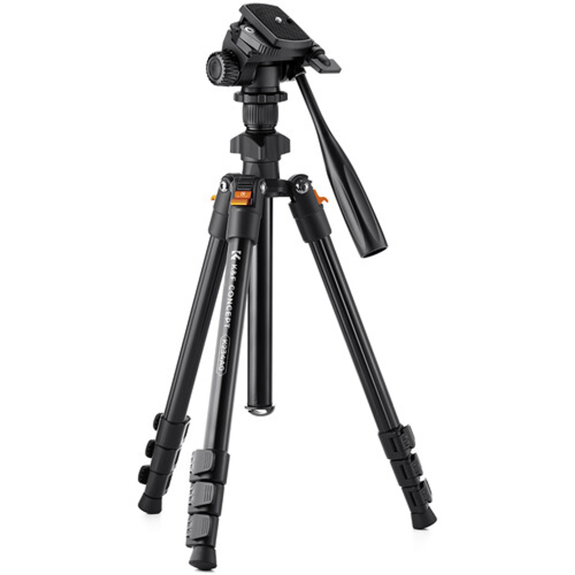 K&F 09.115 Concept  Lightweight Video Travel Tripod with Smartphone Clamp