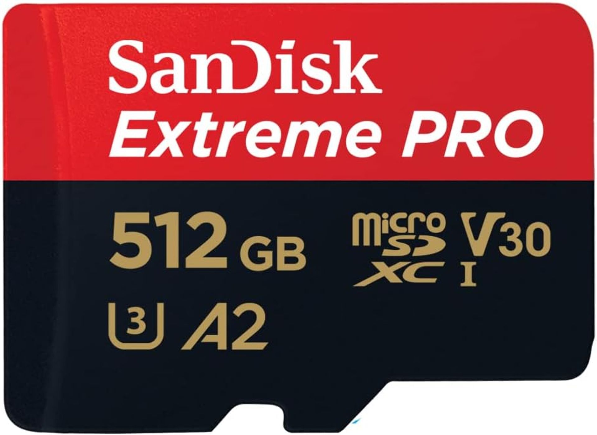 SanDisk 512GB Extreme PRO microSDXC UHS-I Memory Card V30, U3, 200 MB/s