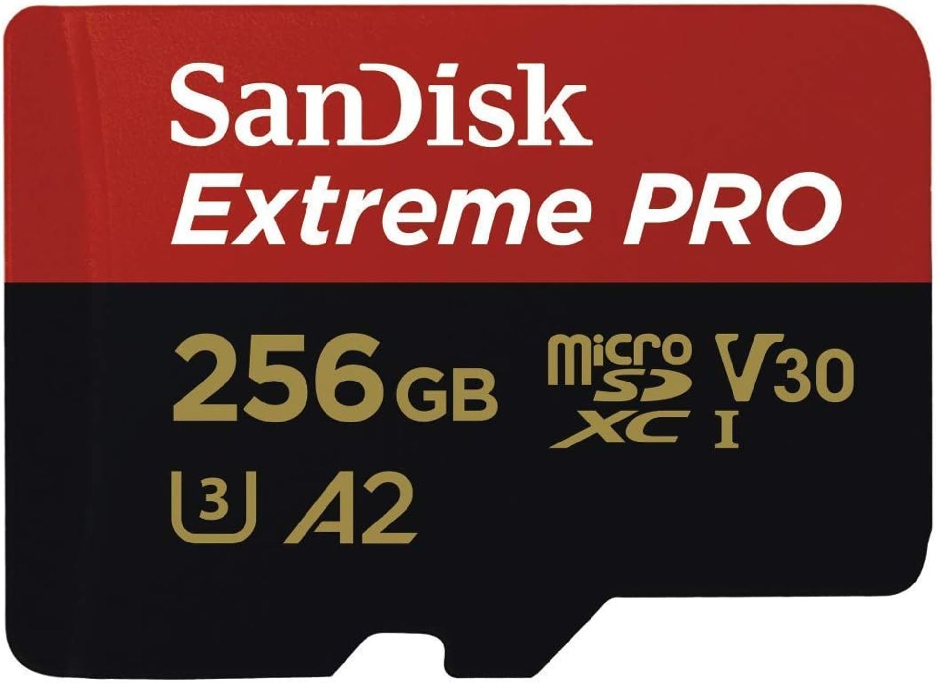 SanDisk 256GB Extreme PRO microSDXC UHS-I Memory Card V30, U3, 200 MB/s
