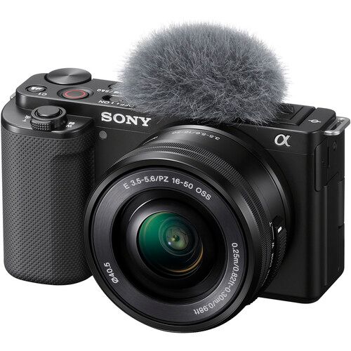 Sony ZV-E10 Mirrorless Camera with 16-50mm f/3.5-5.6 II Lens
