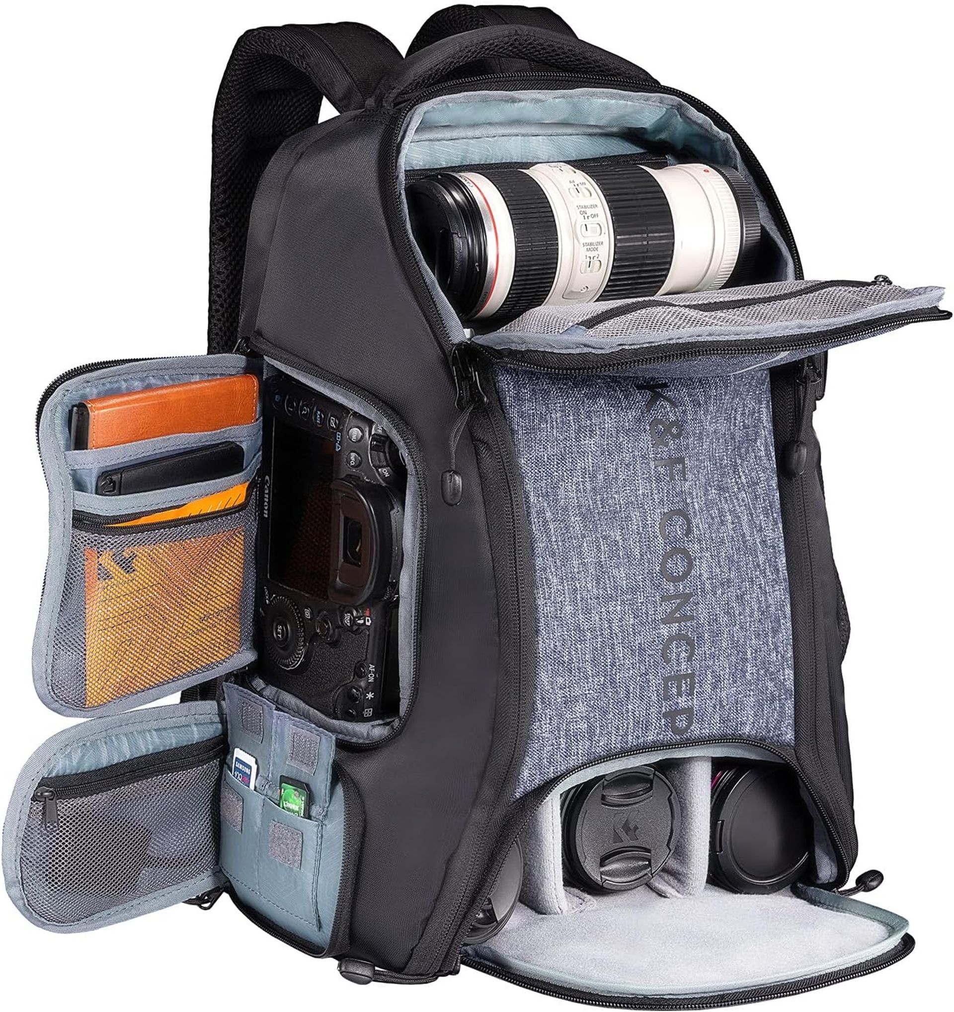 Camera Backpack 25L Nature Wander 08(Grey）