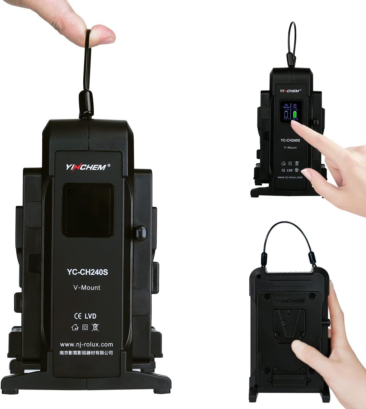Vmount dual charger