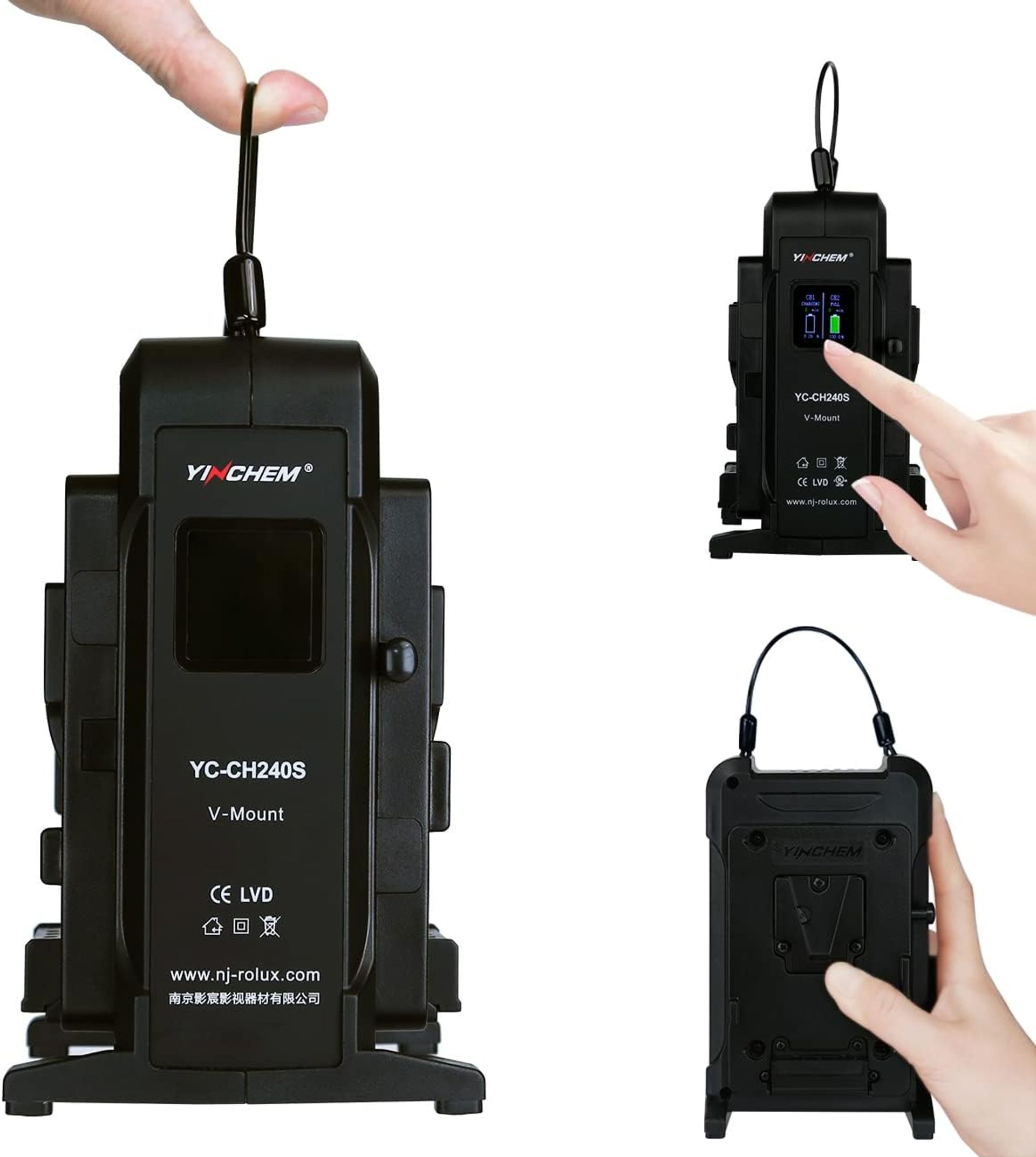 Vmount dual charger