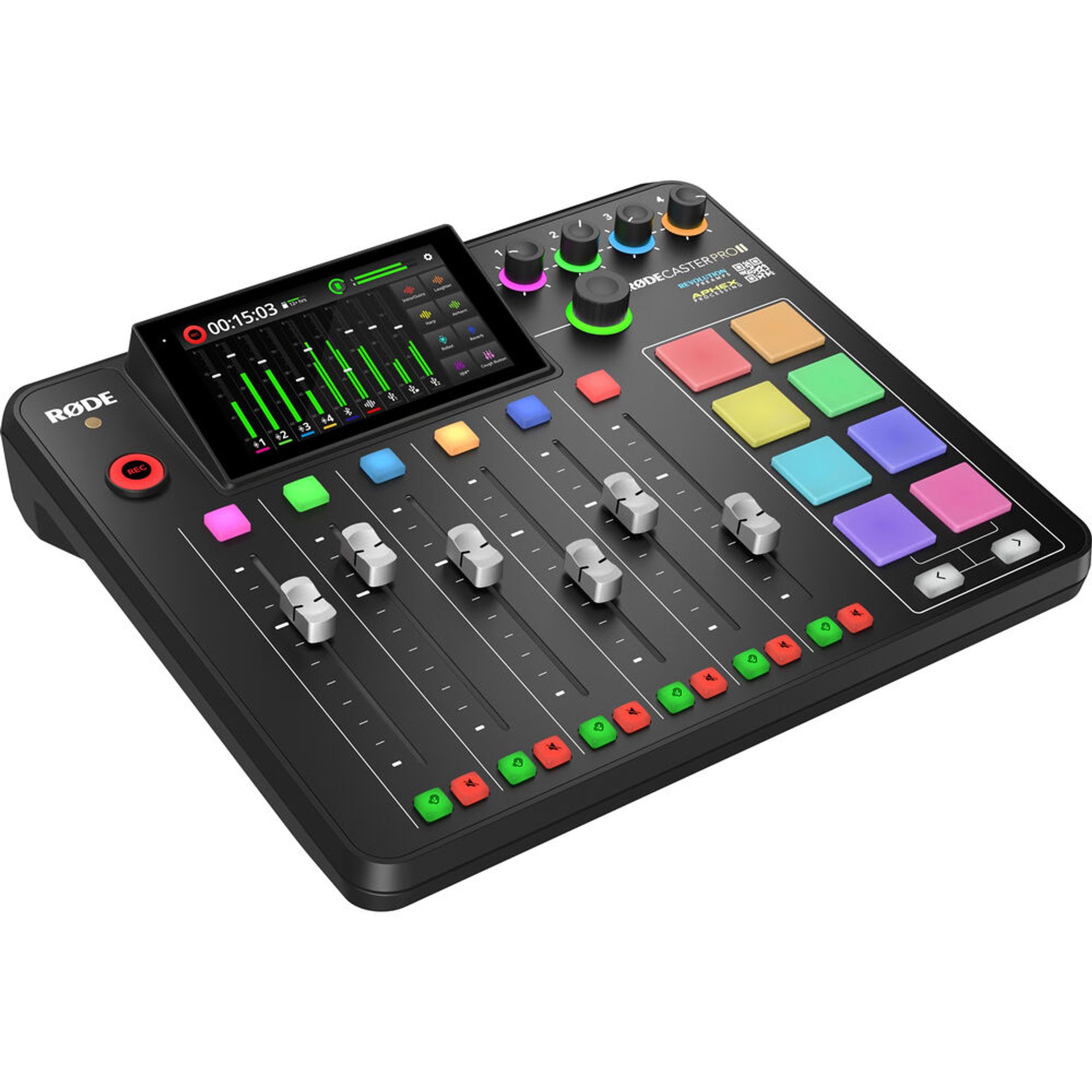 RODE Caster Pro II Integrated Audio Production Studio (Black)