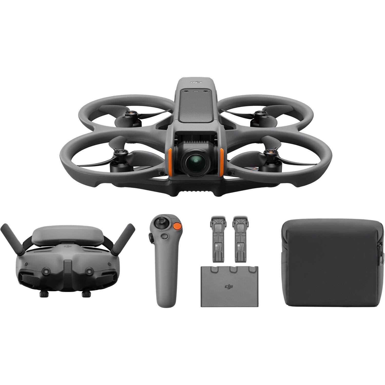 DJI Avata 2 FPV Drone with Goggles 3 & 3-Battery Fly More Combo