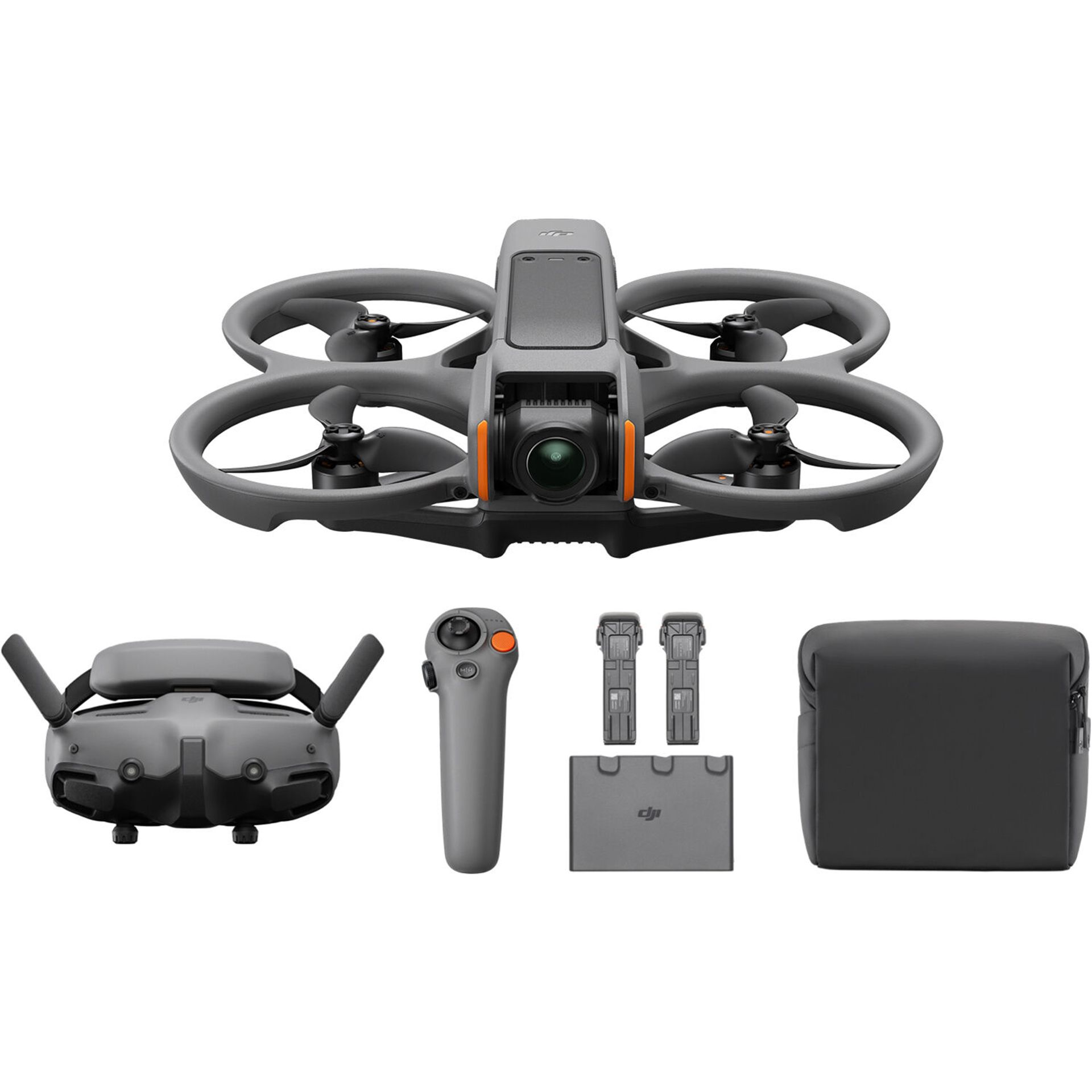 DJI Avata 2 FPV Drone with Goggles 3 & 3-Battery Fly More Combo