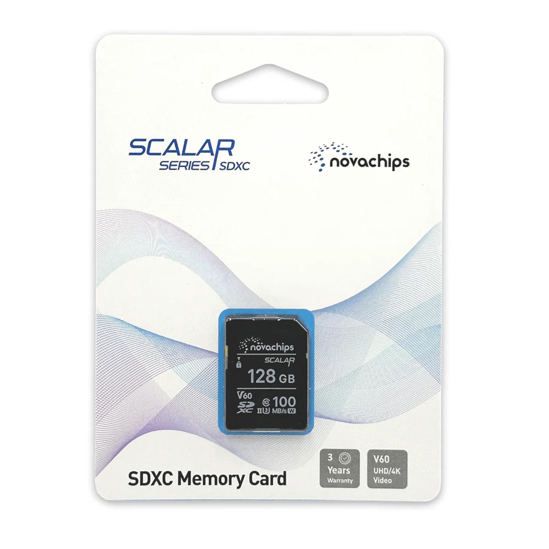 Novachips 128GB SDXC UHS-II V60 Memory Card