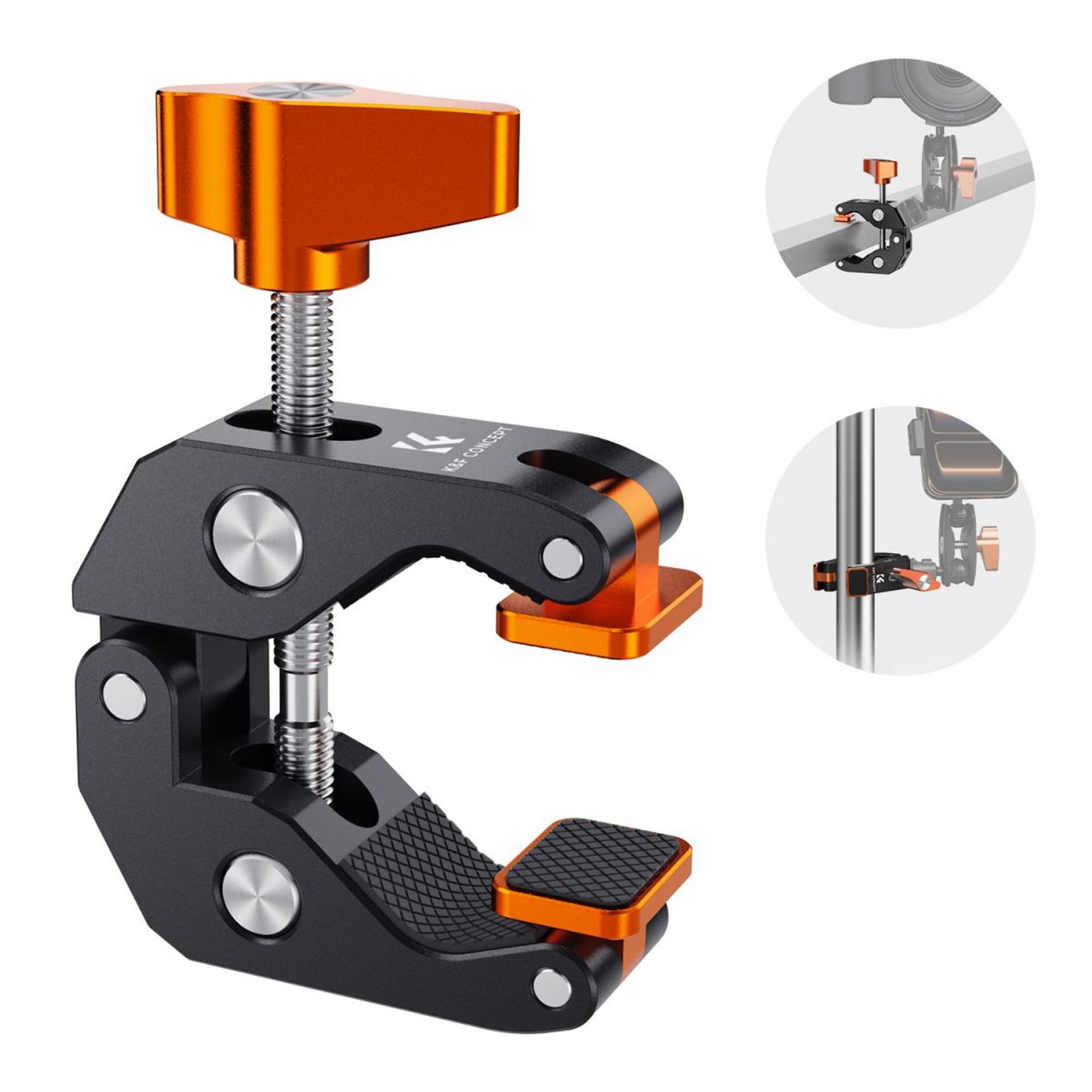 K&F Concept KF31.218 MS-65 Professional Flat-Edge Heavy-Duty Clip