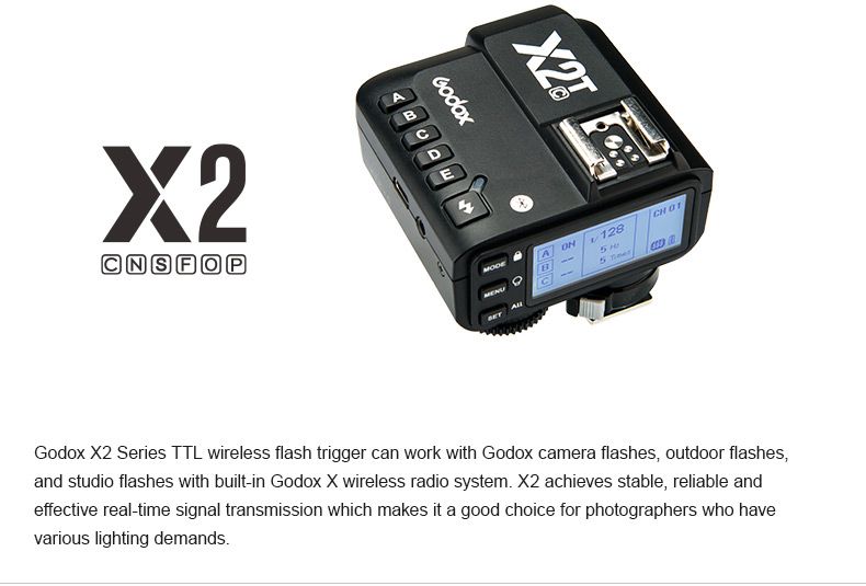 Godox X2 TTL Wireless Flash Trigger