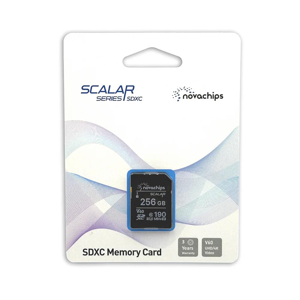 Novachips 256GB SDXC UHS-II V60 Memory Card
