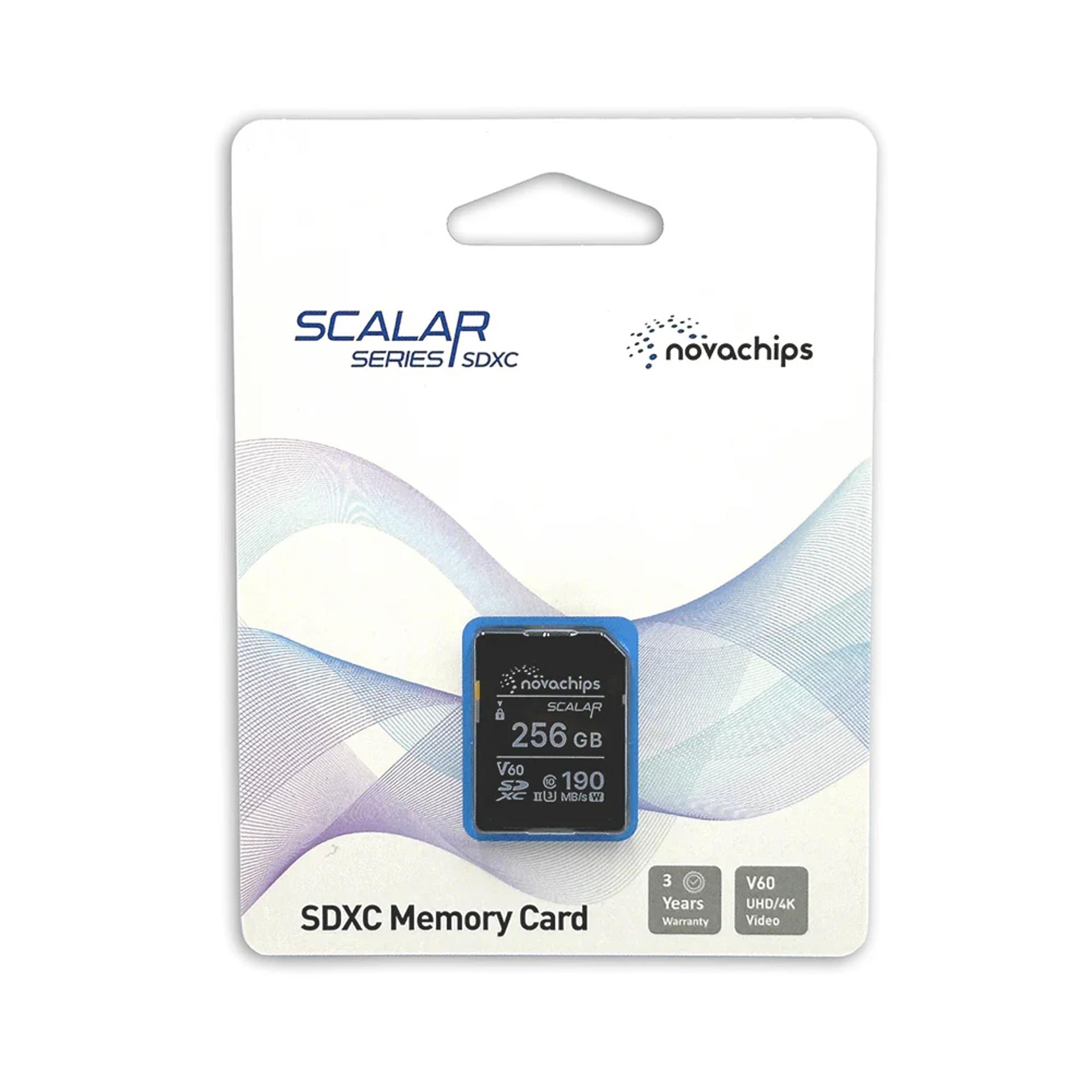 Novachips 256GB SDXC UHS-II V60 Memory Card