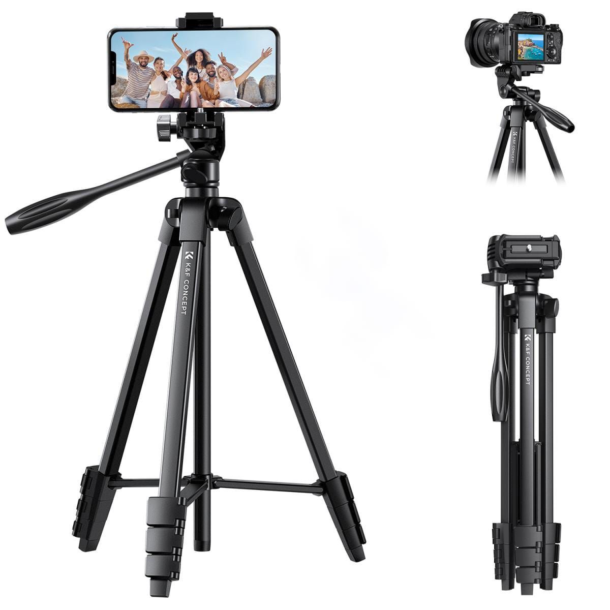 K&F 09.125 Concept Lightweight 2 in 1 Video Tripod