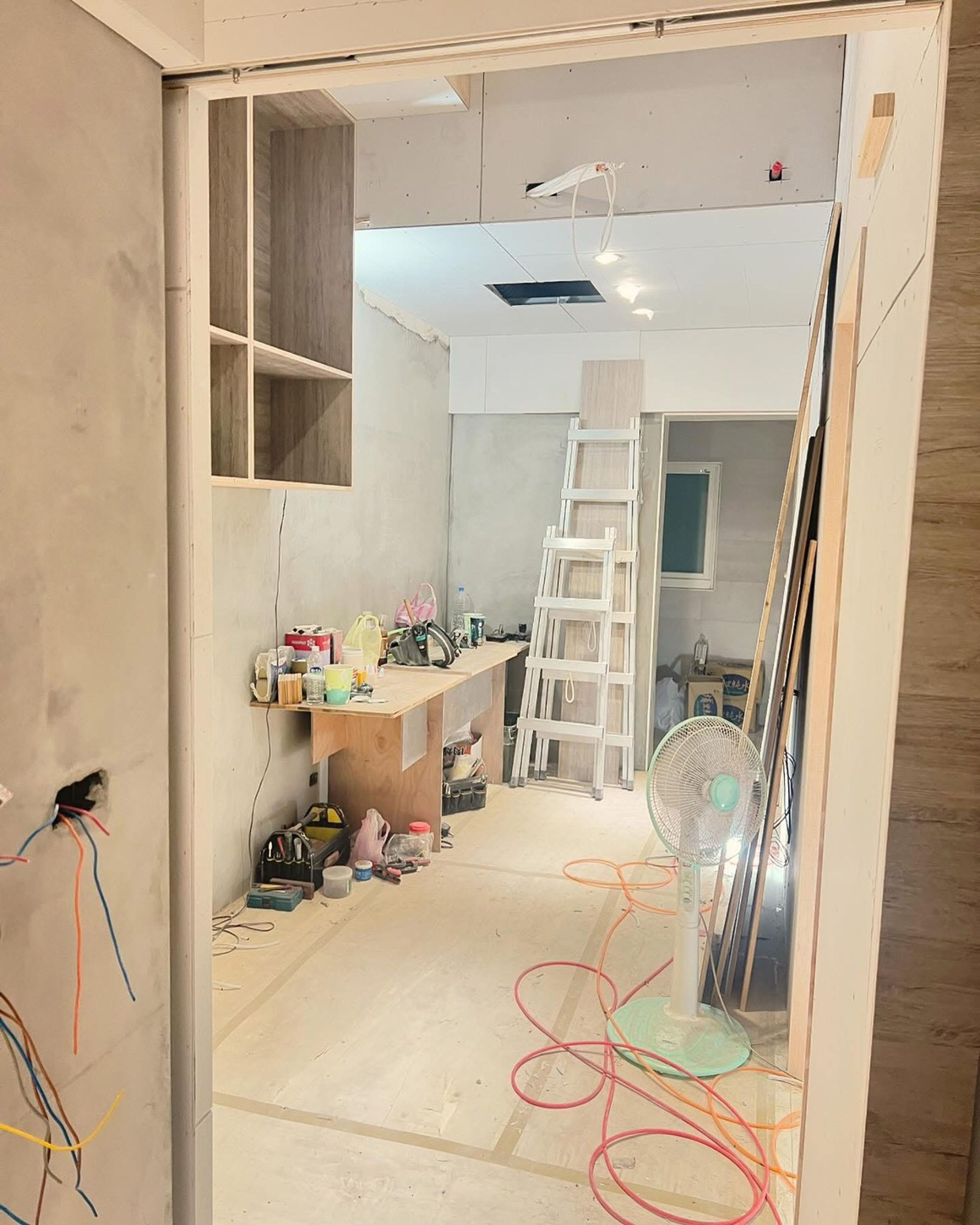 2024 台北富錦街舊屋翻新 施工過程 1