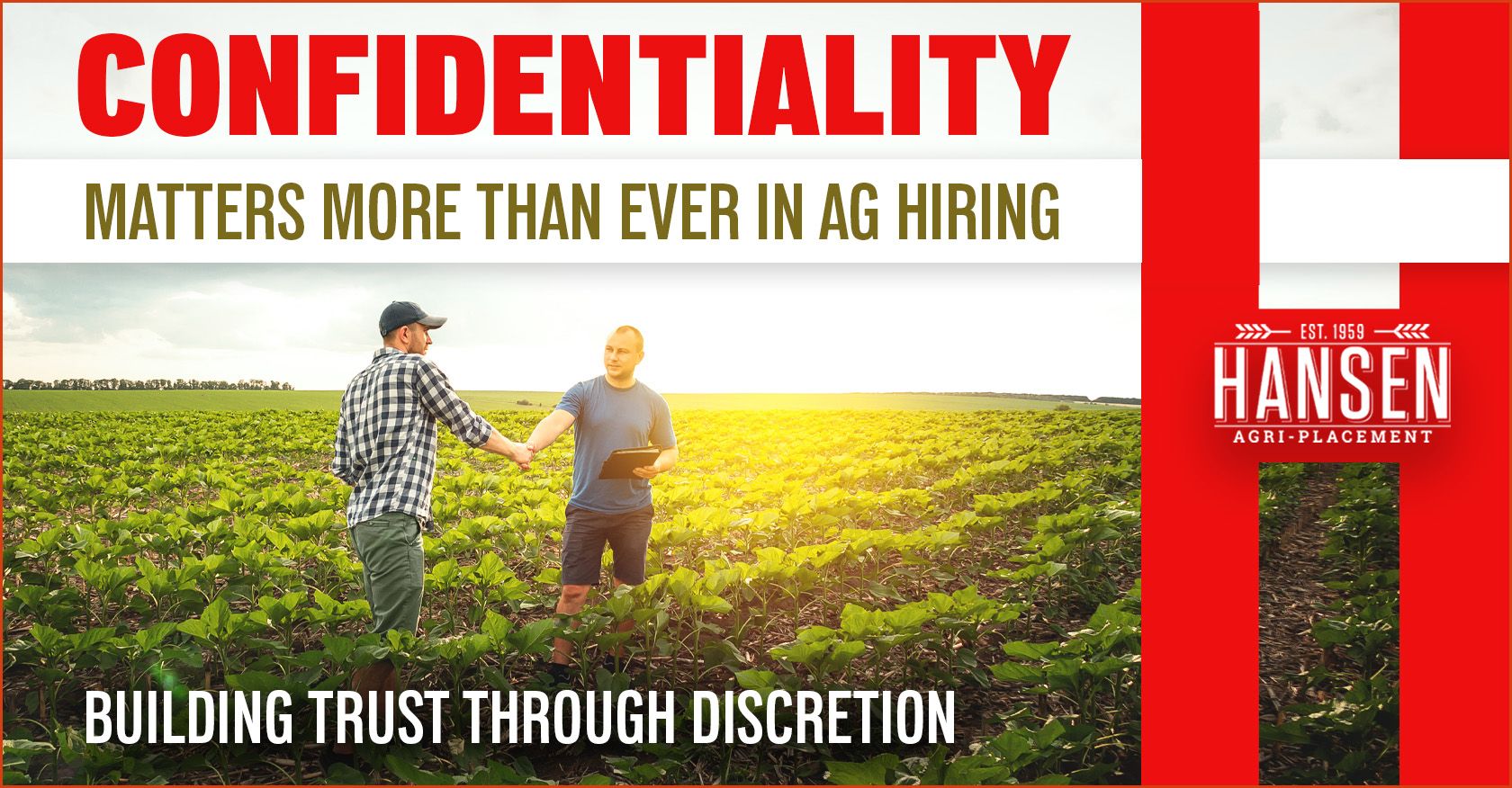 Why Confidentiality Matters More Than Ever in Ag Hiring
