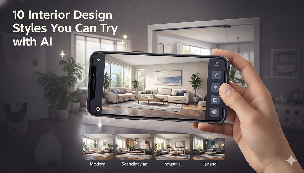 10 Home Interior Design Styles You Can Instantly Try Using AI