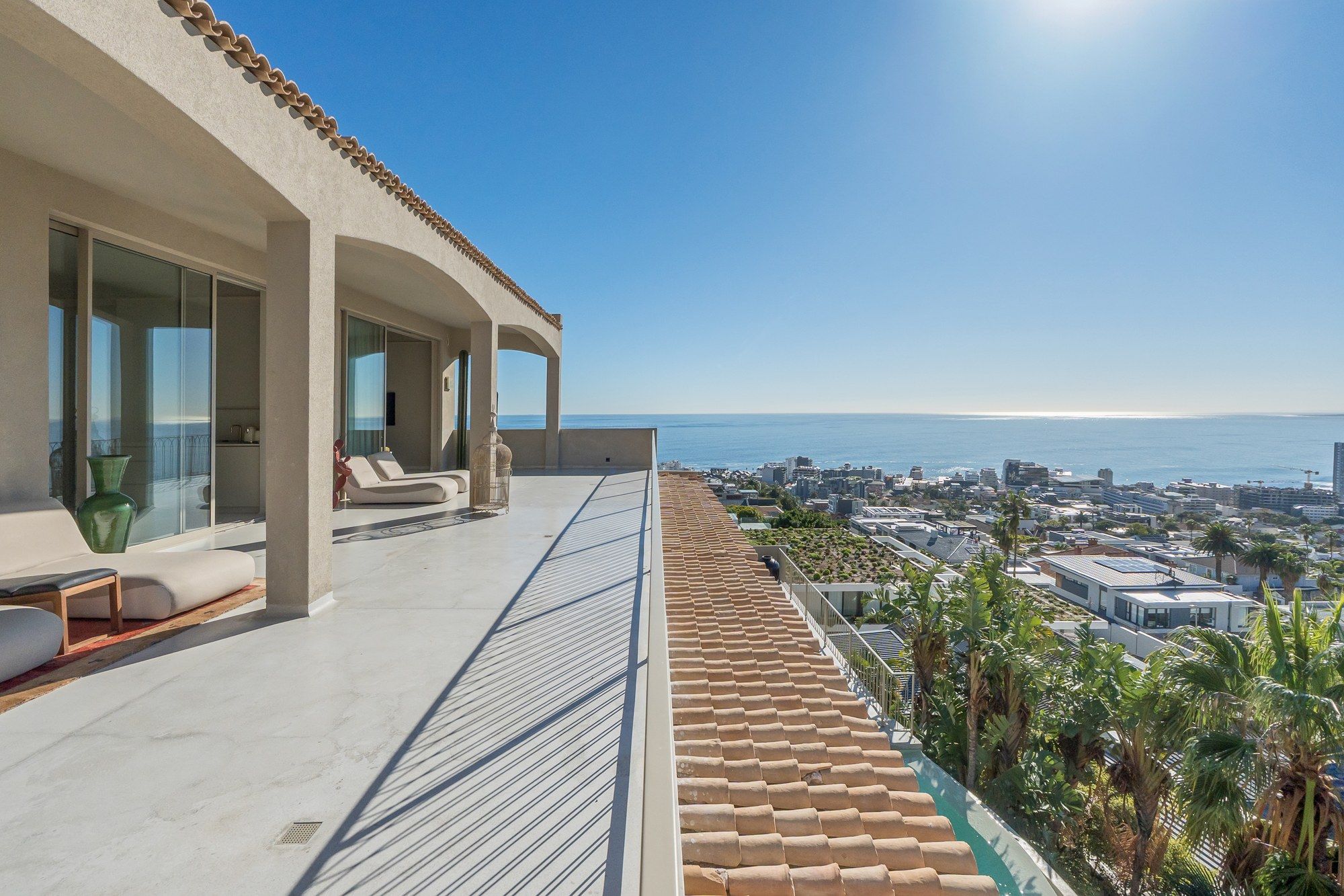Panoramic Fresnaye view from the upper terrace