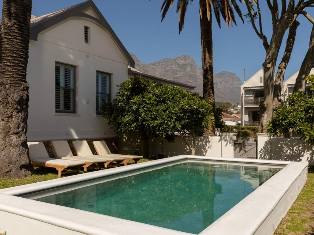 Swimming pool and villa exterior
