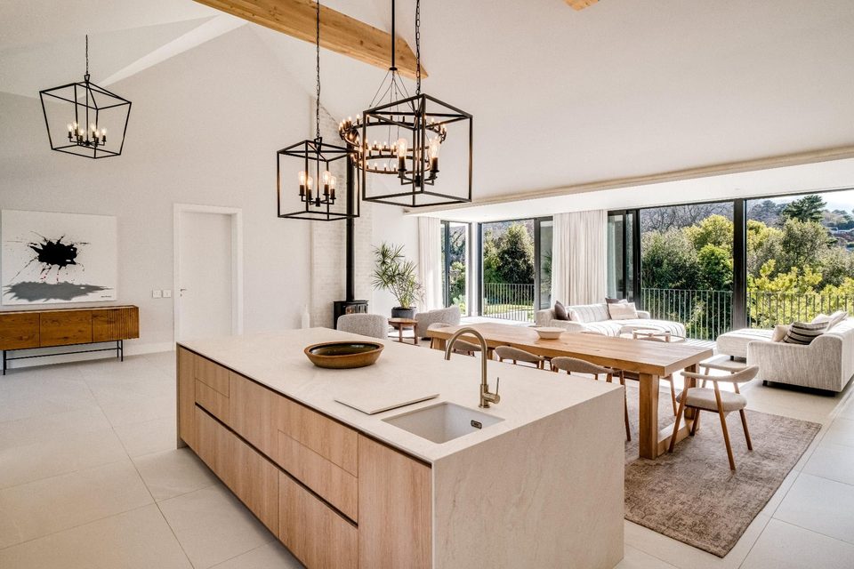 Contemporary kitchen at Solomora