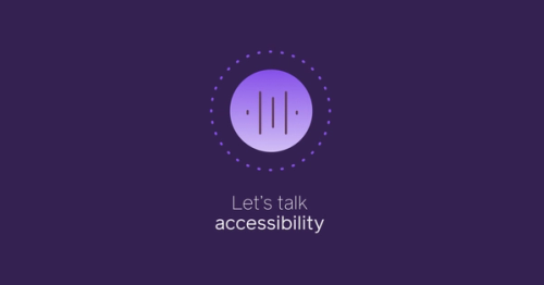 purple abstract visual for accessibility 