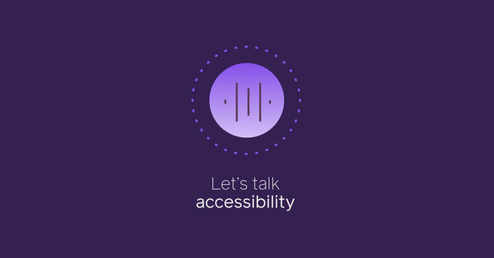 purple abstract visual for accessibility