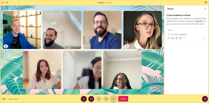 Weekly all-hands on Slack video huddles
