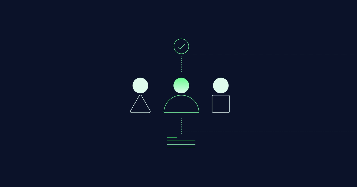 Abstract image of computer