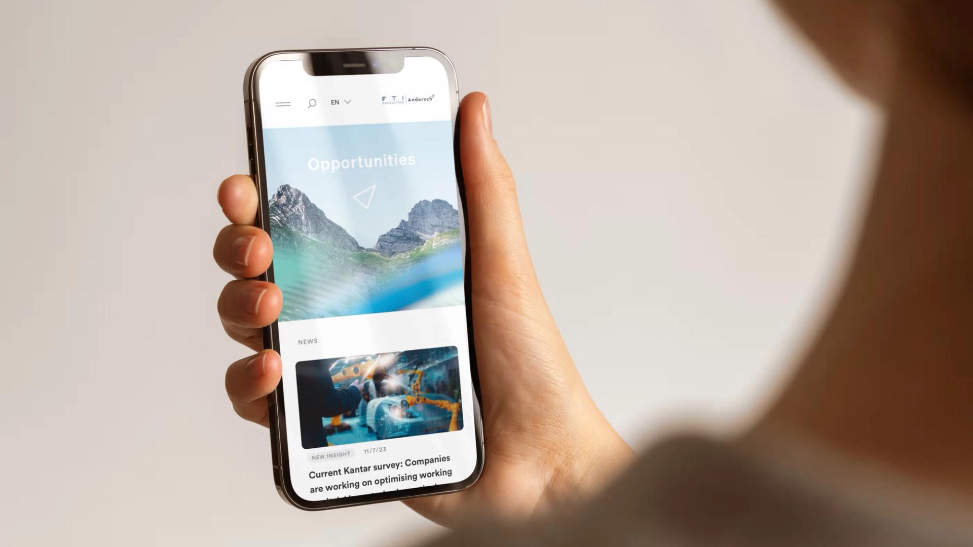 FTI-Andersch Website Concept, Re-Design and Implementation