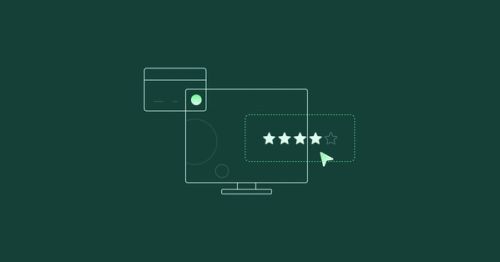 Abstract image of computer 