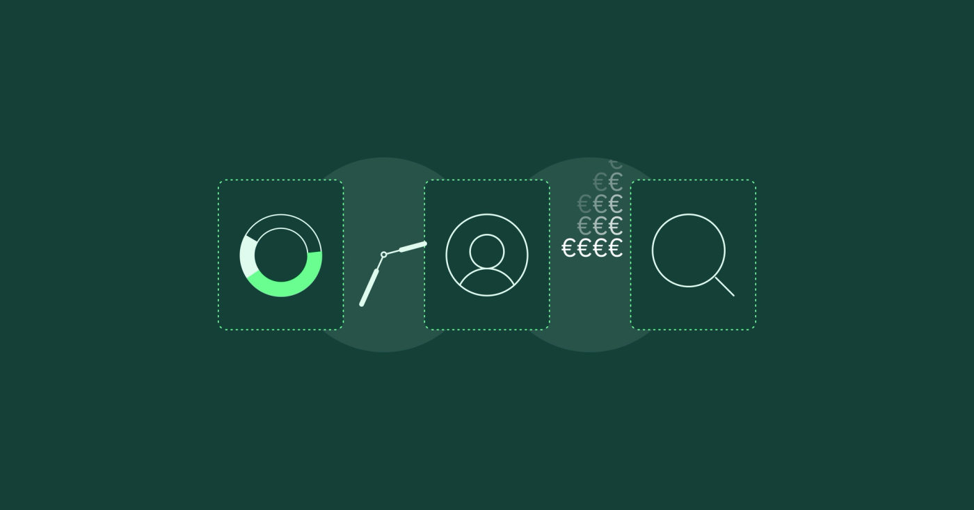 Abstract illustration of how persona creation takes time and introduces great cost