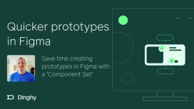 Cover image on "Quicker prototypes in Figma"