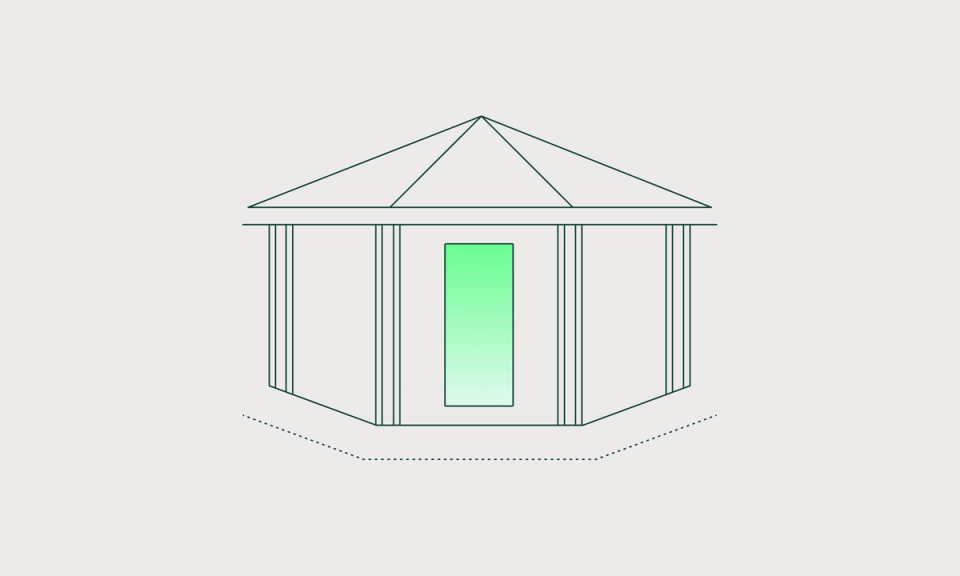 Illustration of a rondavel 