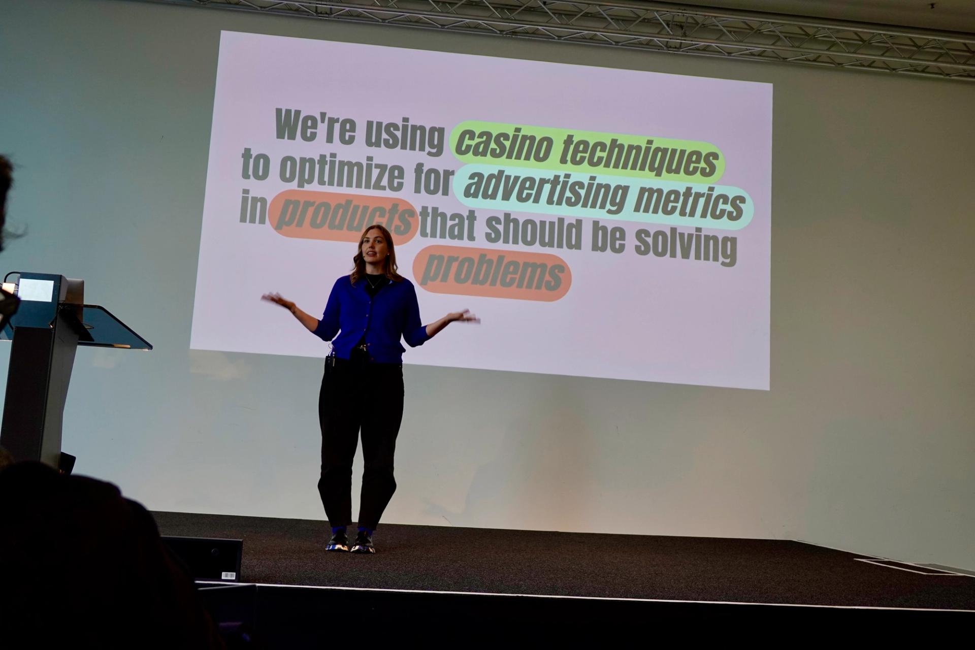 Justyna Belkevic during World Usability Congress 2025 