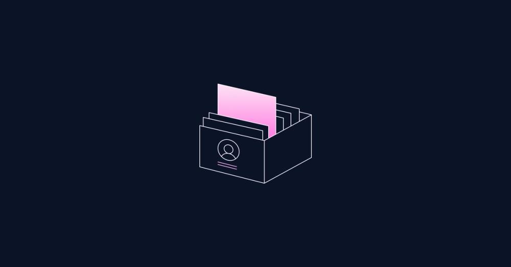 Abstract image of computer
