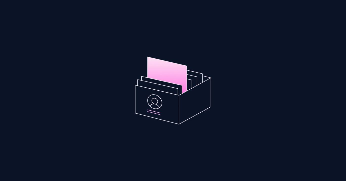 Abstract image of computer