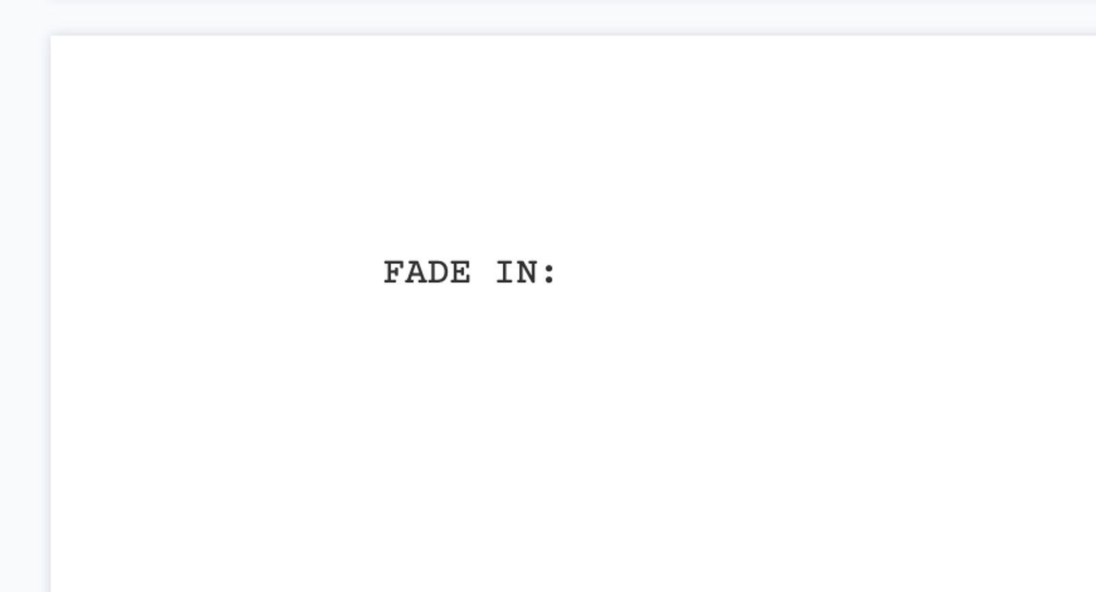 The Screenwriter’s Guide to Page One