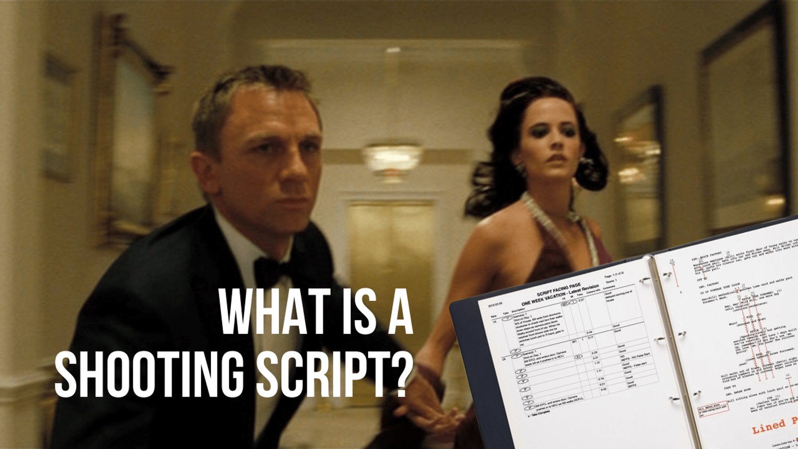 What Is a Shooting Script in Film?